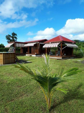 Bungalow d'une chambre avec piscine privee jardin clos et wifi a Capesterre Belle Eau